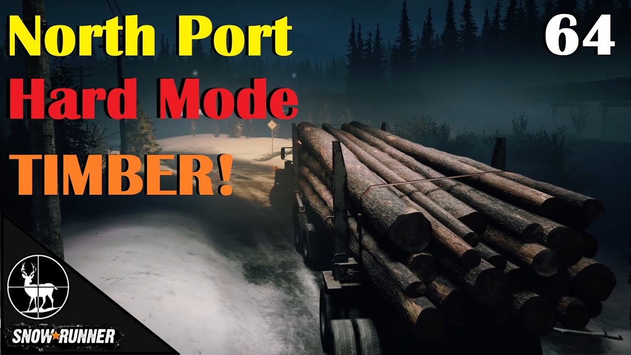 Timber! ⚠️ SnowRunner Hard Mode ⚠️ Alaskan Logging Contracts