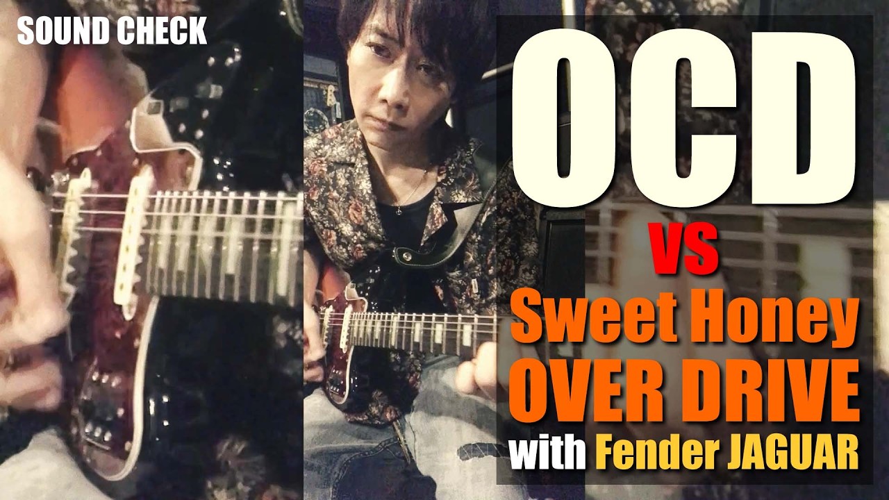 OCD vs Sweet Honey Overdrive with Fender JAGUAR