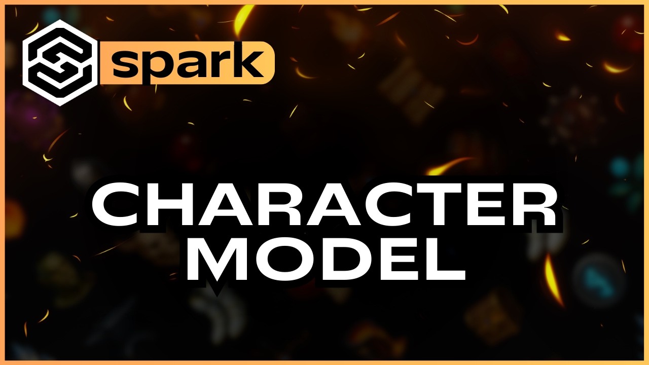 Используйте собственную модель персонажа в Spark.