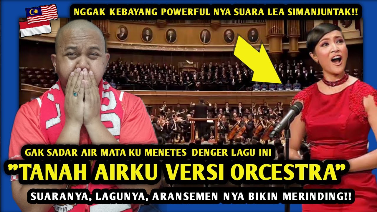 BIKIN MERINDING SYMPONY DAN NADA LAGUNYA‼️TANAH AIRKU VERSI ORKESTRA‼️ VOKAL LEA SIMANJUNTAK MANTAP