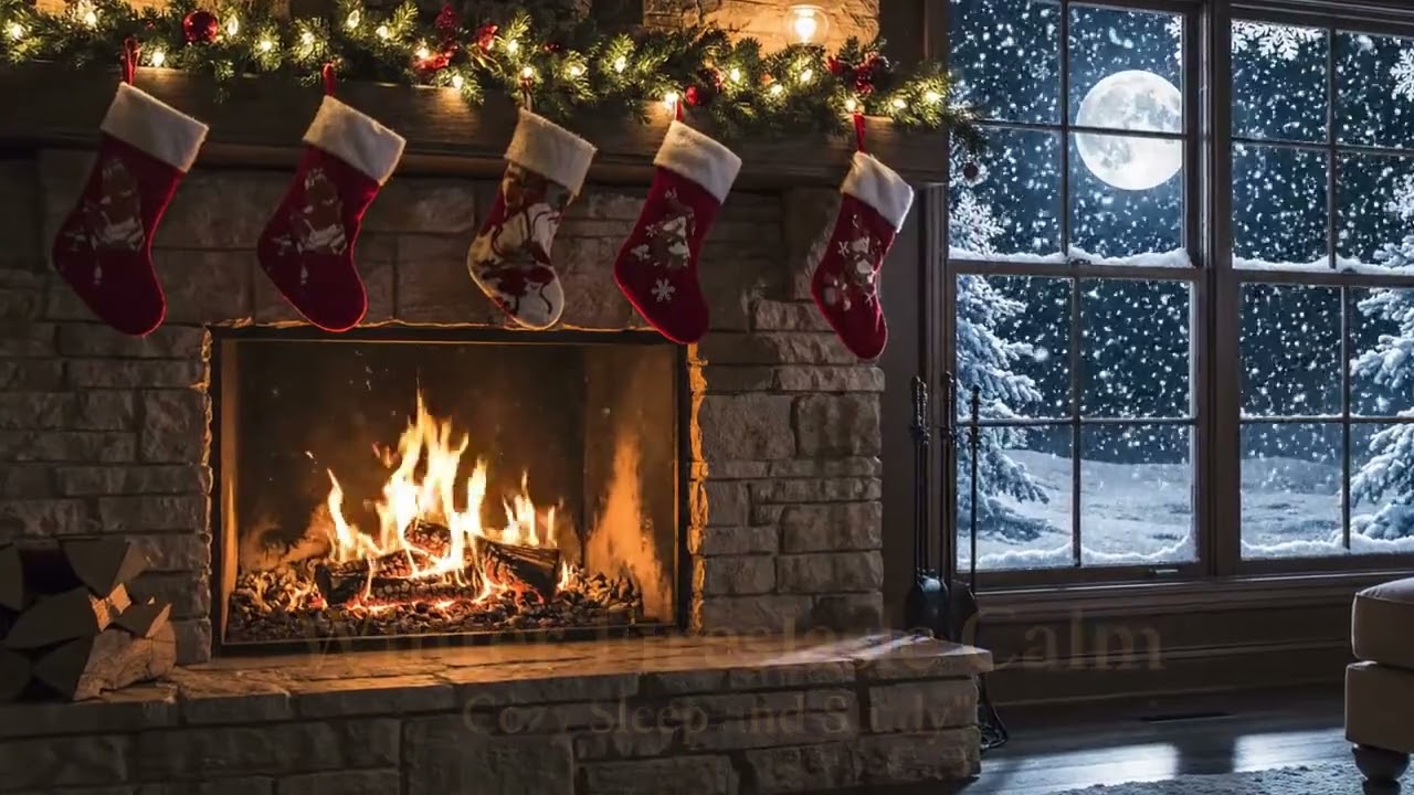 Gentle Fire Crackles for Slow Evenings | Fireplace Dreamscape