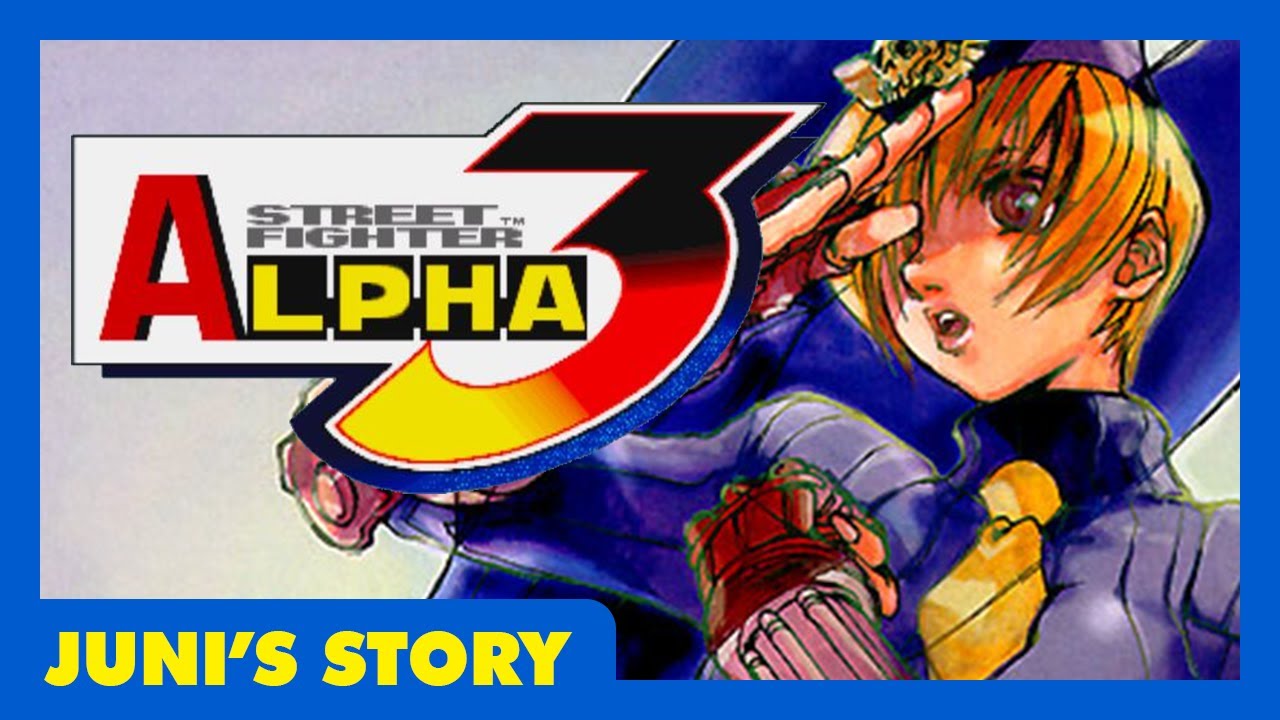 Street Fighter Alpha 3 (Juni's Story) - Cutscenes, Profiles, & Endings