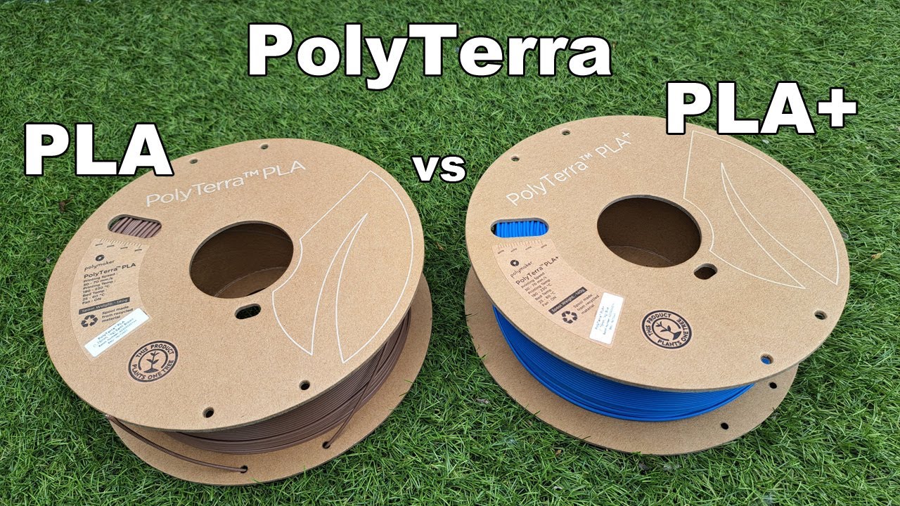 Polyterra PLA vs PLA+ review and testing. Which one is better?