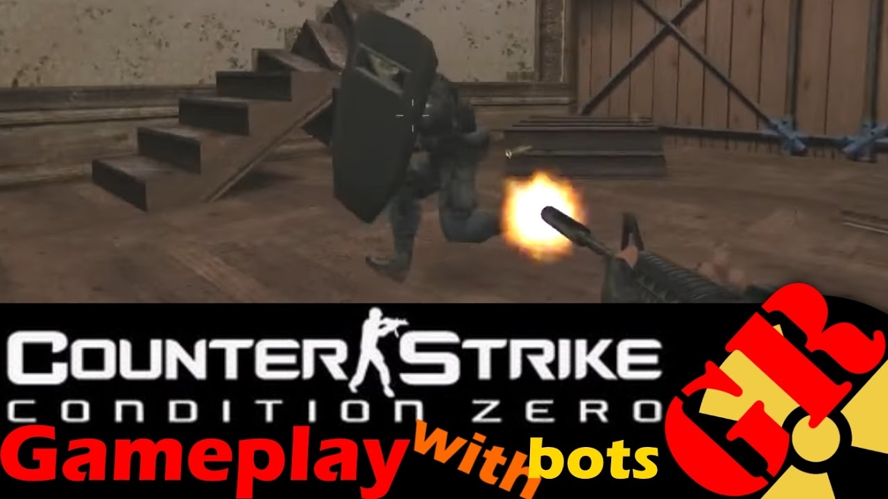 Counter-Strike: Condition Zero gameplay with Hard bots - Chateau - Terrorist