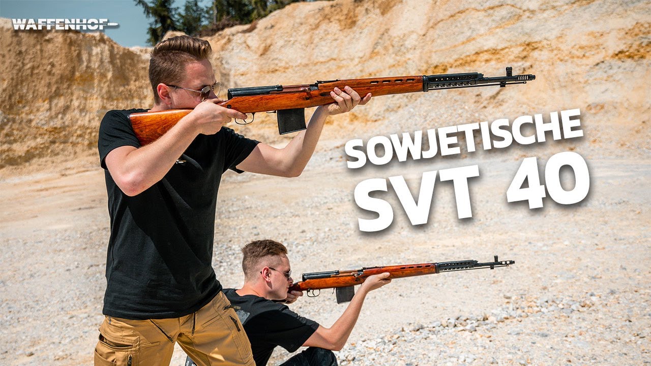 Das sowjetische SVT 40 | Geschichte + Schusstest