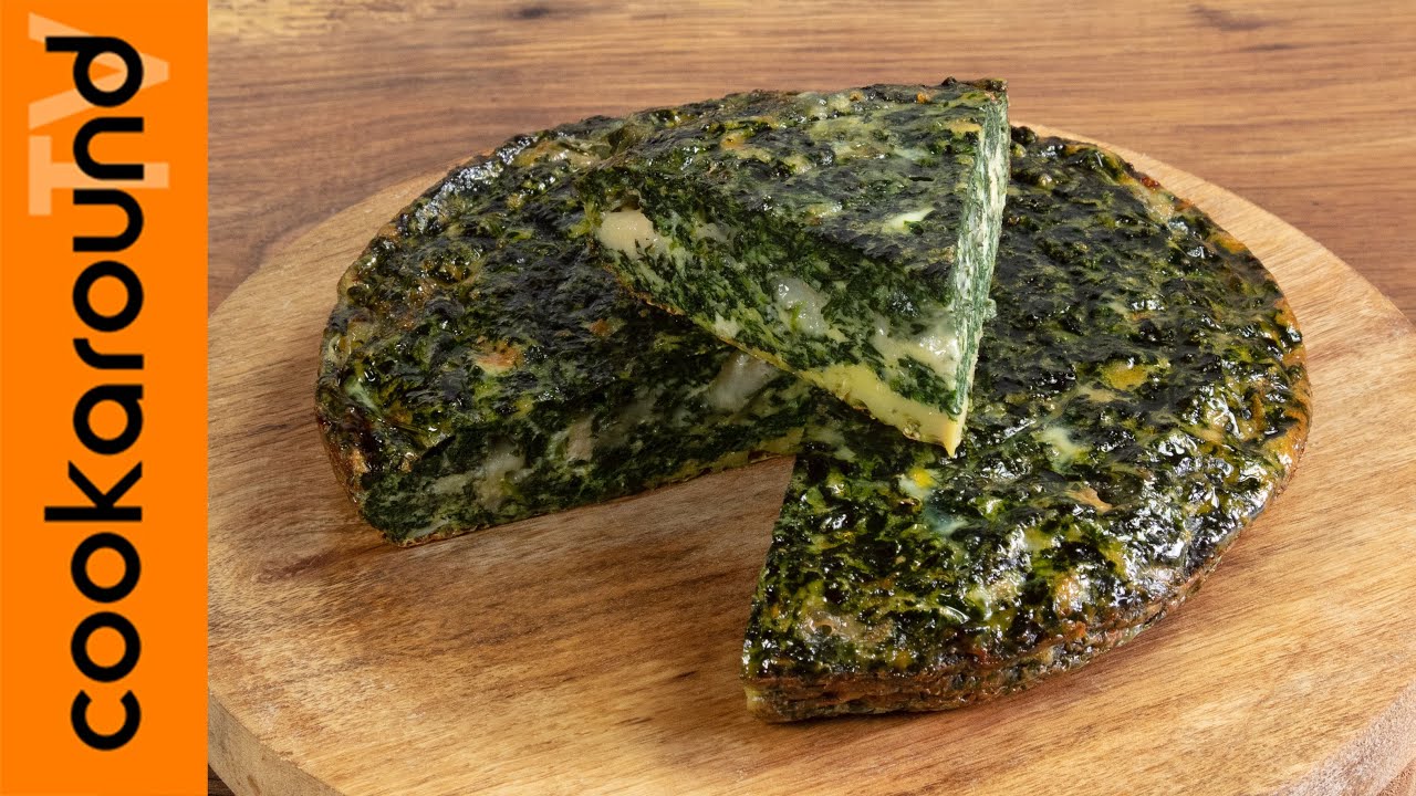 Frittata di spinaci al forno