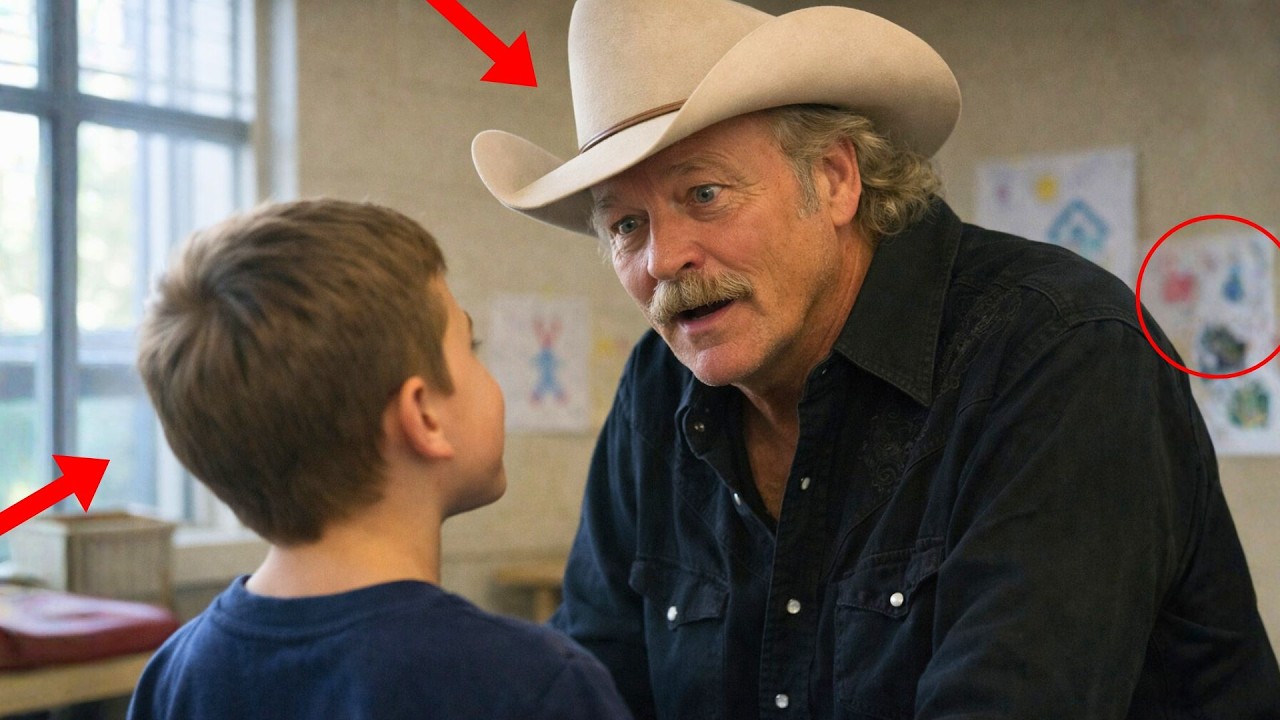 Alan Jackson heard the orphan's words — and his reaction moved the world.