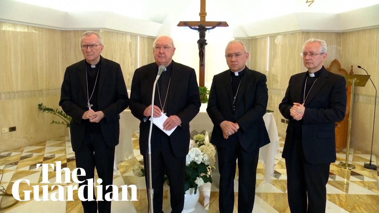 Vatican announces Pope Francis's death