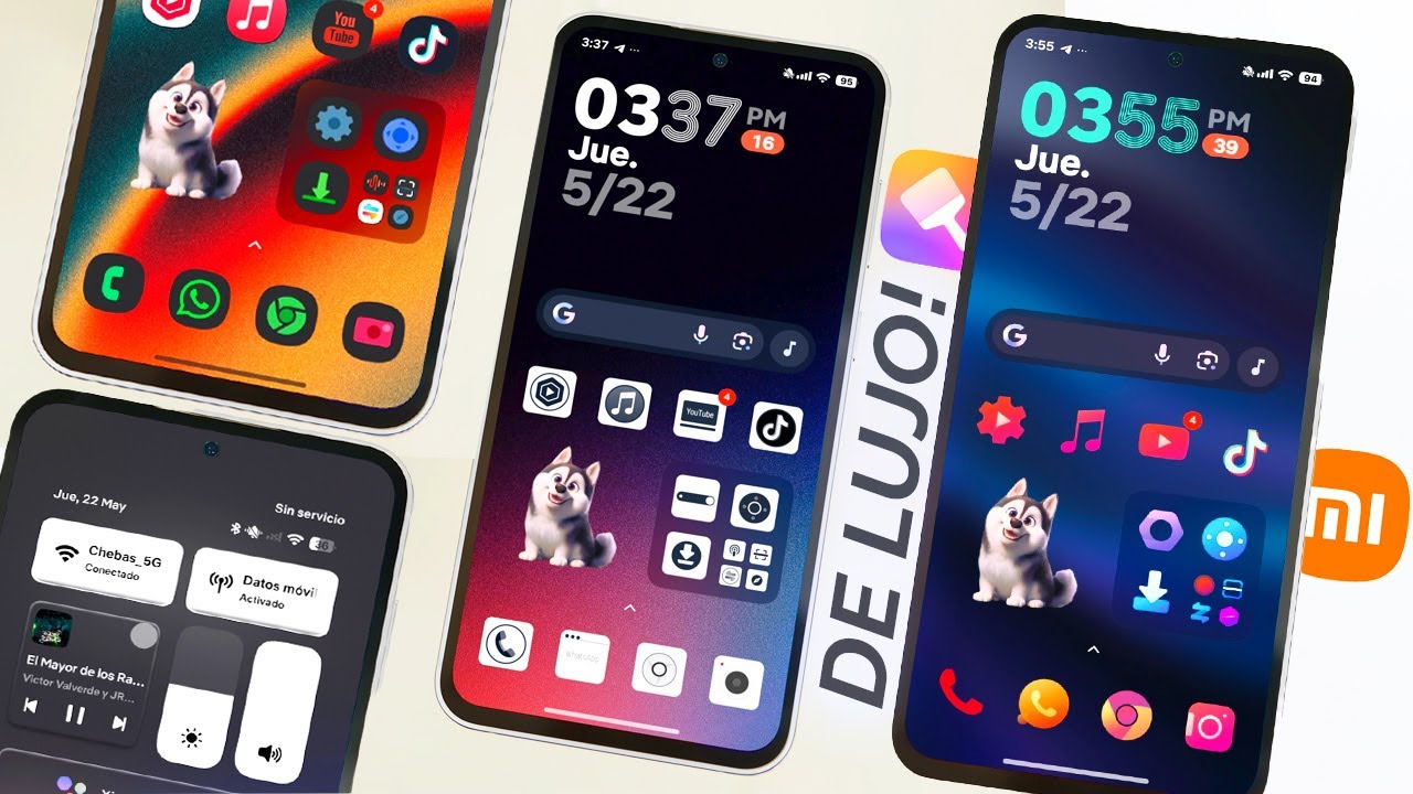 TEMAS NUEVOS!! Top Mejores ICONOS PREMIUM Gratis + Centro de Control para tu XIAOMI, Redmi o POCO