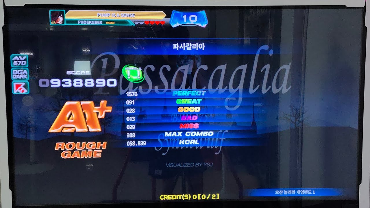 [PUMP IT UP UCS] 파사칼리아 D26 (UCS by @pianisteunhan)