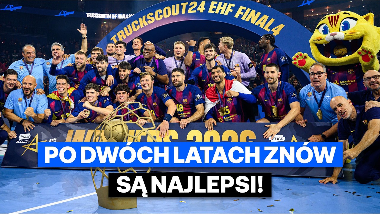 FC Barcelona zwyciężyła Ligę Mistrz&oacute;w Piłkarzy Ręcznych | Skr&oacute;t meczu