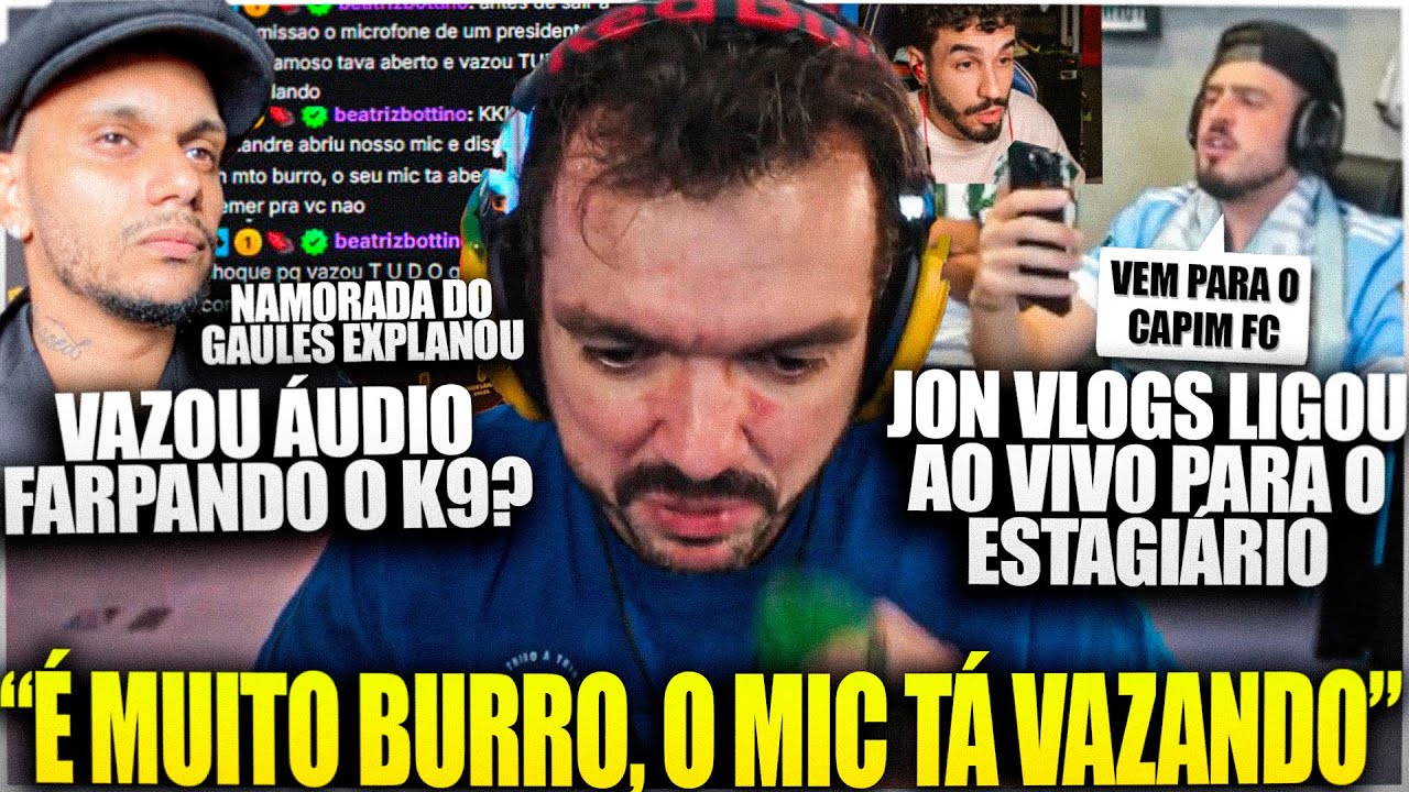 VAZOU ÁUDIO DO PRESIDENTE DA FÚRIA FARPANDO O K9 E O GAULÊS RESPONDEU? ENTENDA - ESTAGI NO CAPIM FC?