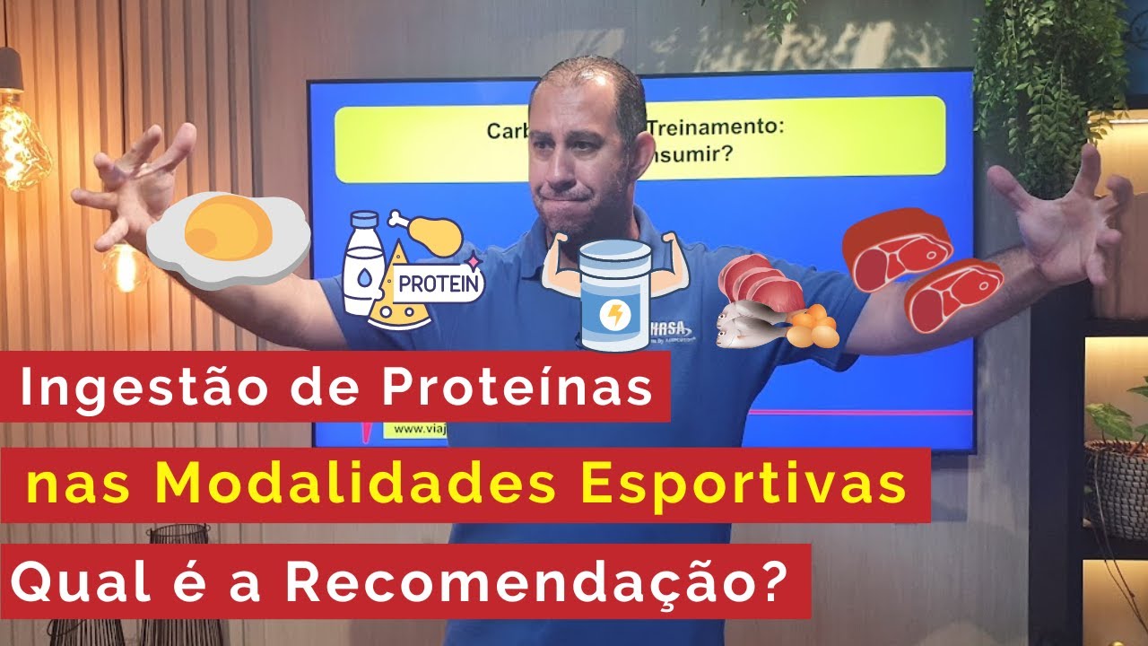 Ingestão de Proteínas nas Modalidades Esportivas.  Qual a Recomendação?