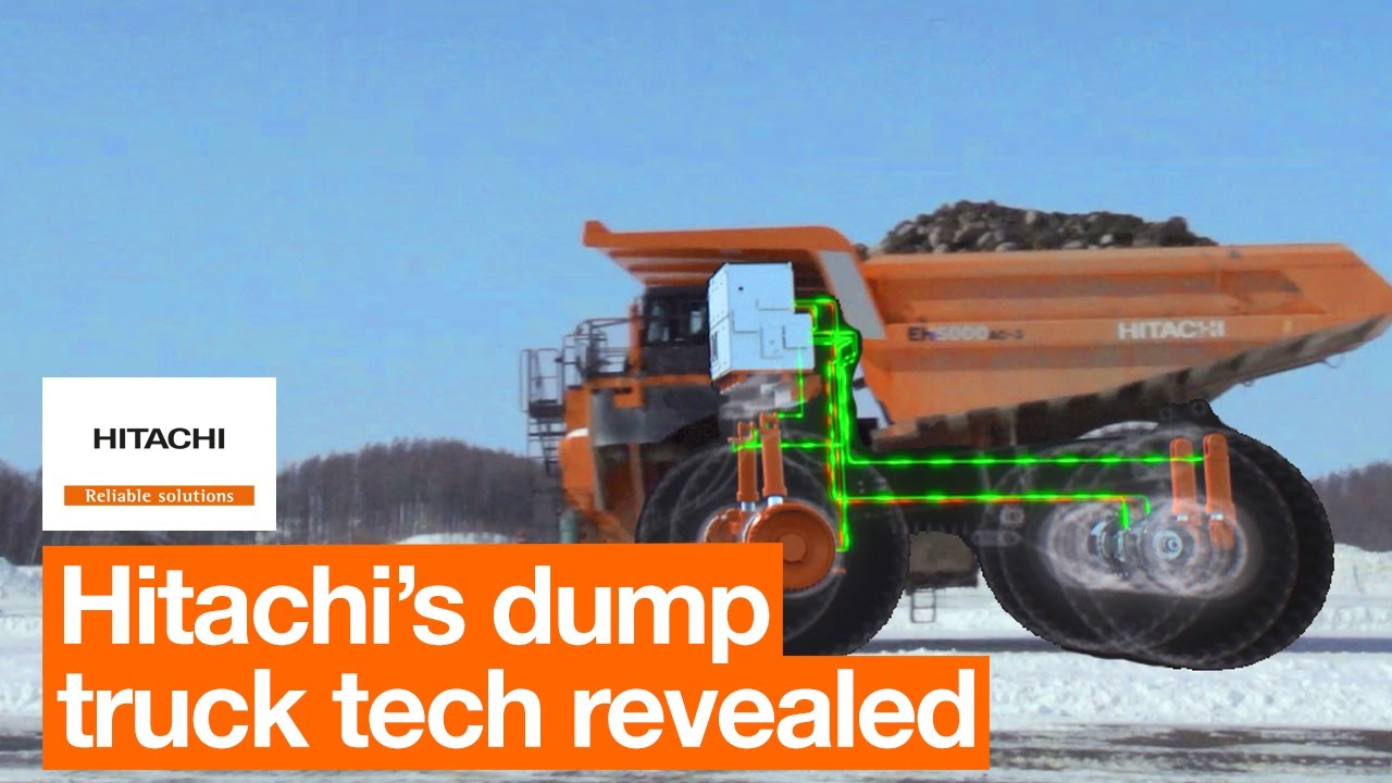 High tech solutions on Hitachi dump trucks revealed
