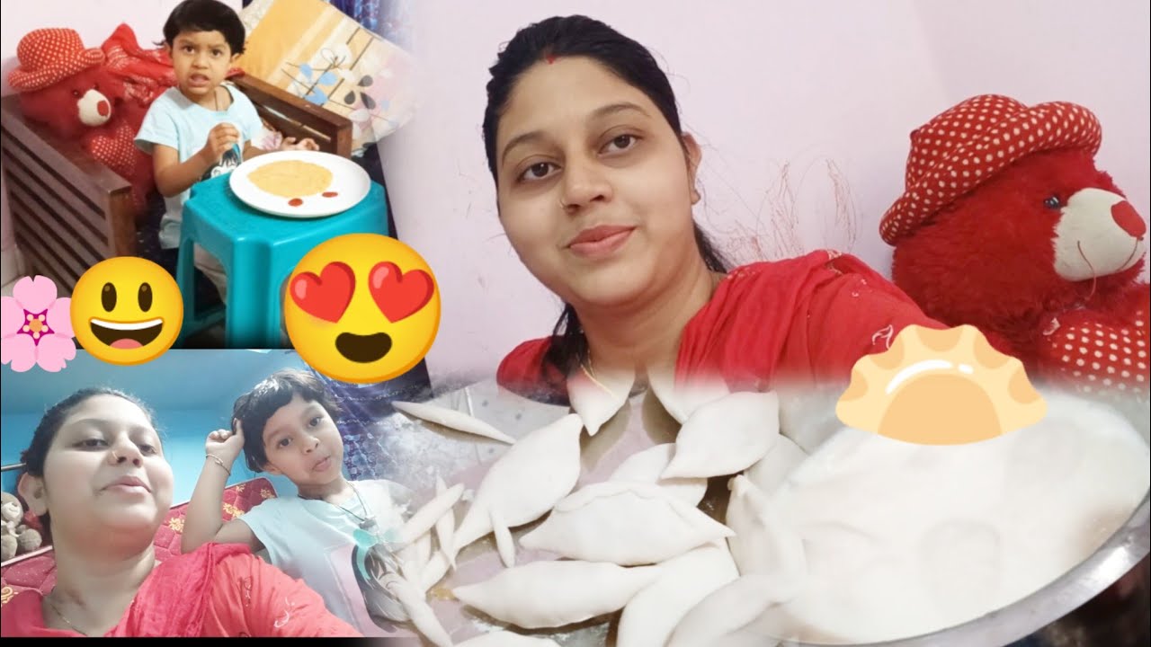 আজ হঠাৎ মন করলো 😍🥟বানিয়ে ফেললাম পিঠা... l 