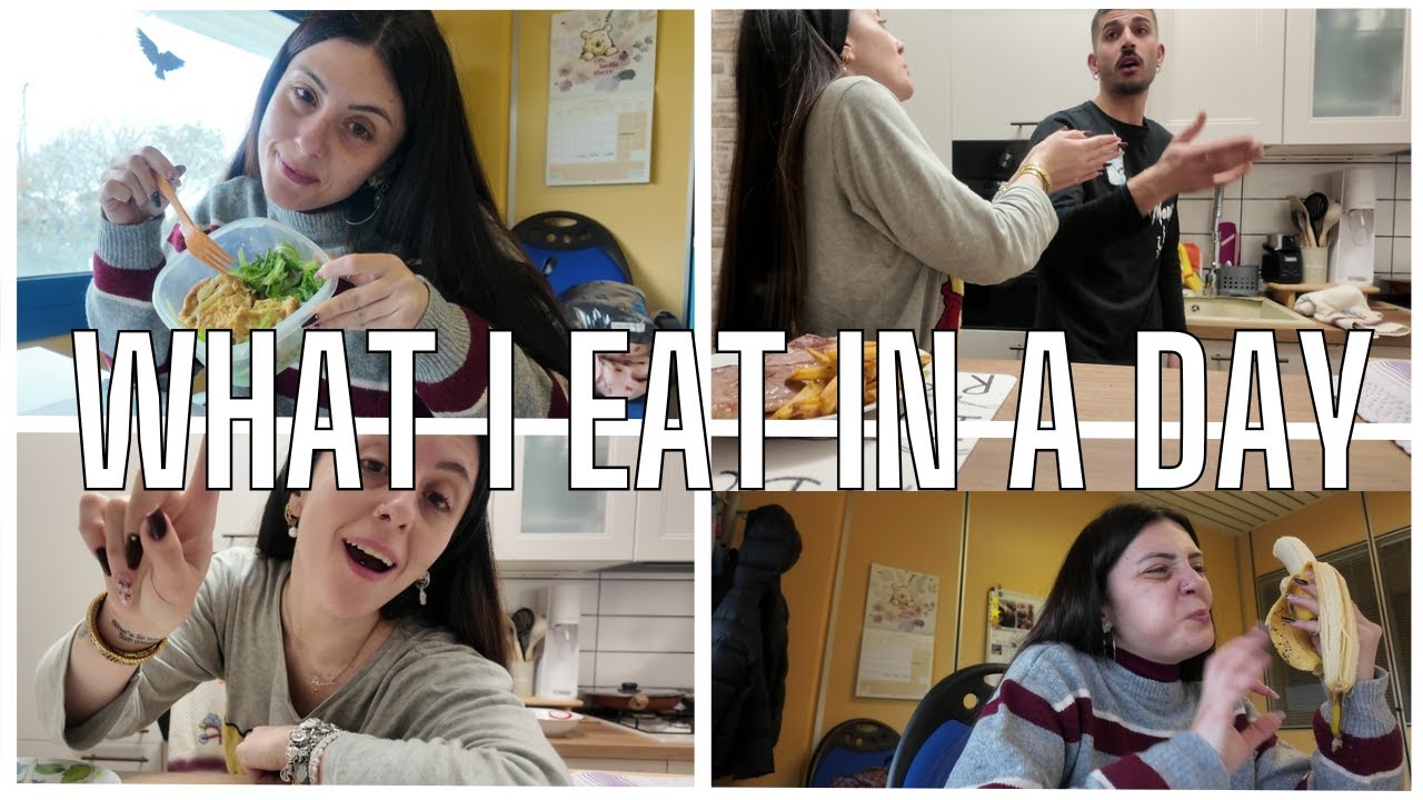 WHAT I EAT IN A DAY - Problemi con la frutta - Convivenza Edition 🍎