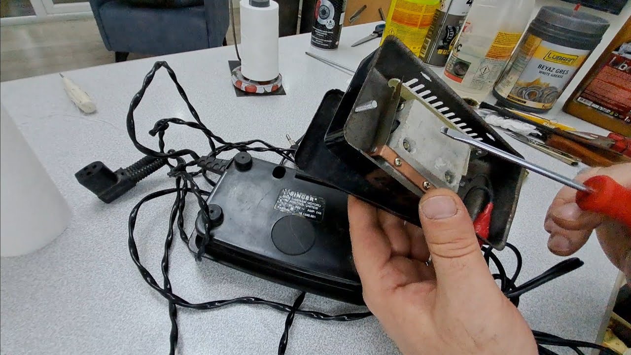 Dikiş Makinesi Pedal Tamiri // Sewing Machine Foot Controller Repair