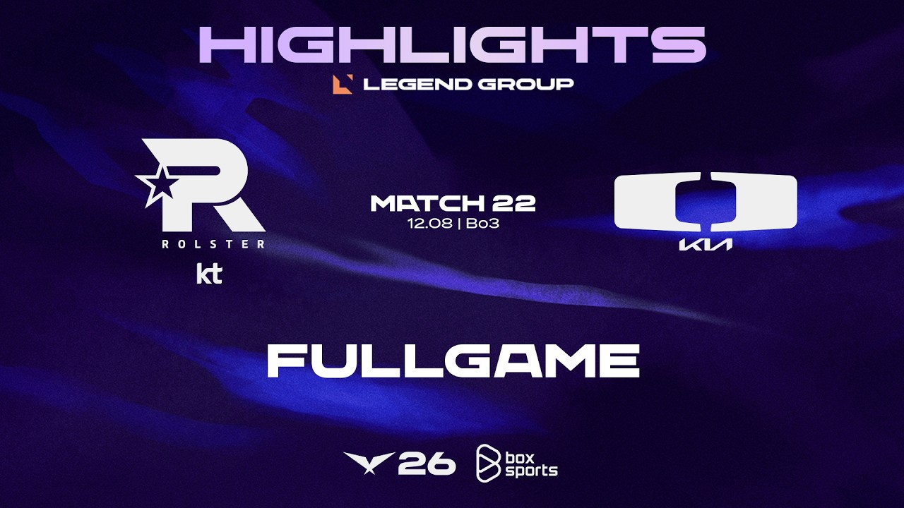 FULL HIGHLIGHTS KT vs DK | MATCH 22 | LCK 2026
