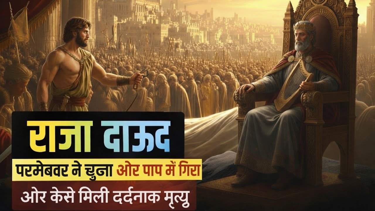 कैसे छोटा चरवाहा बना महान राजा | राजा दाऊद की सच्ची कहानी | raja daud ki kahani! Kind david story