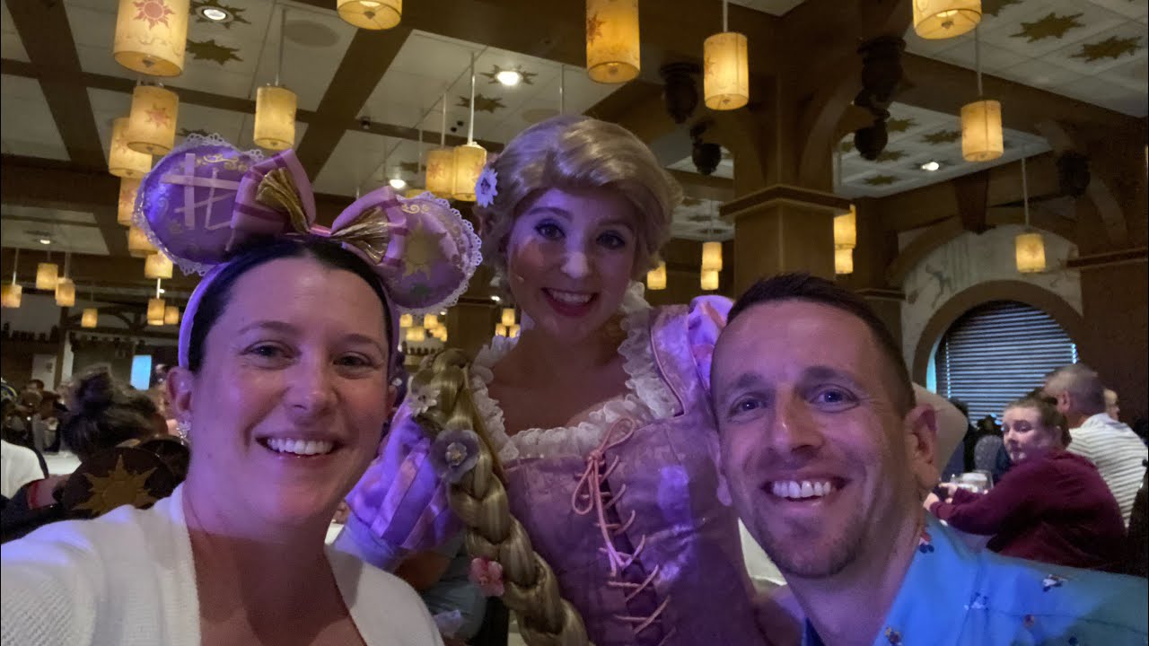 Visiting the Health Center on a Day at Sea on the Disney Magic – Baby Races – Rapunzel’s Royal Table