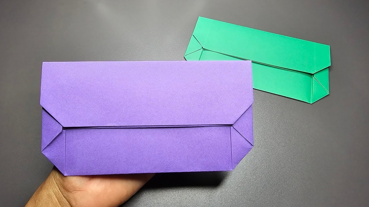 Valentine envelope craft | make envelope a4 paper | BTB Paper