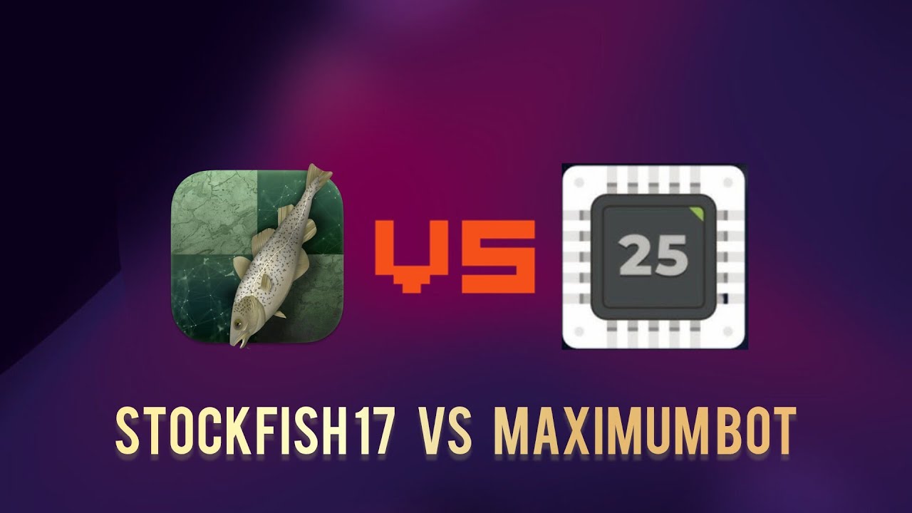 Stockfish(white) Vs maximum bot(black)
