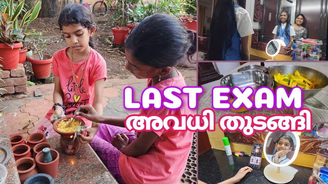 😍🍉Last day of exam | vacation begins | miniature cooking | real food mini cooking | malayalam Helna