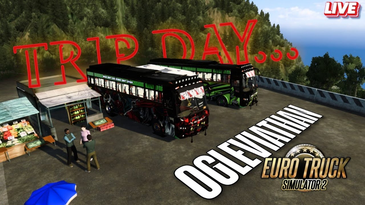 TRIP DAYY.... Euro Truck Simulator 2 Livestream 