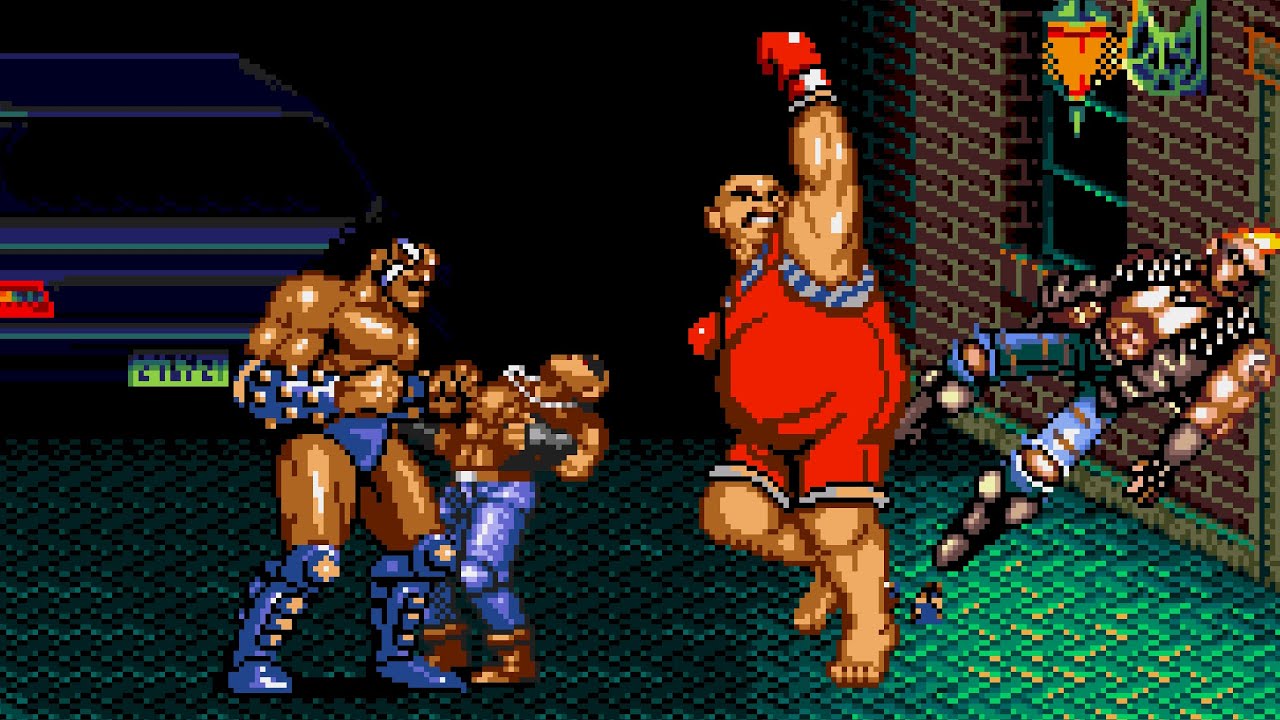 [GENESIS]  Street Of Rage 2 - ABADEDE & R.BEAR(Boss Hack) - 2Players Co-op longplay