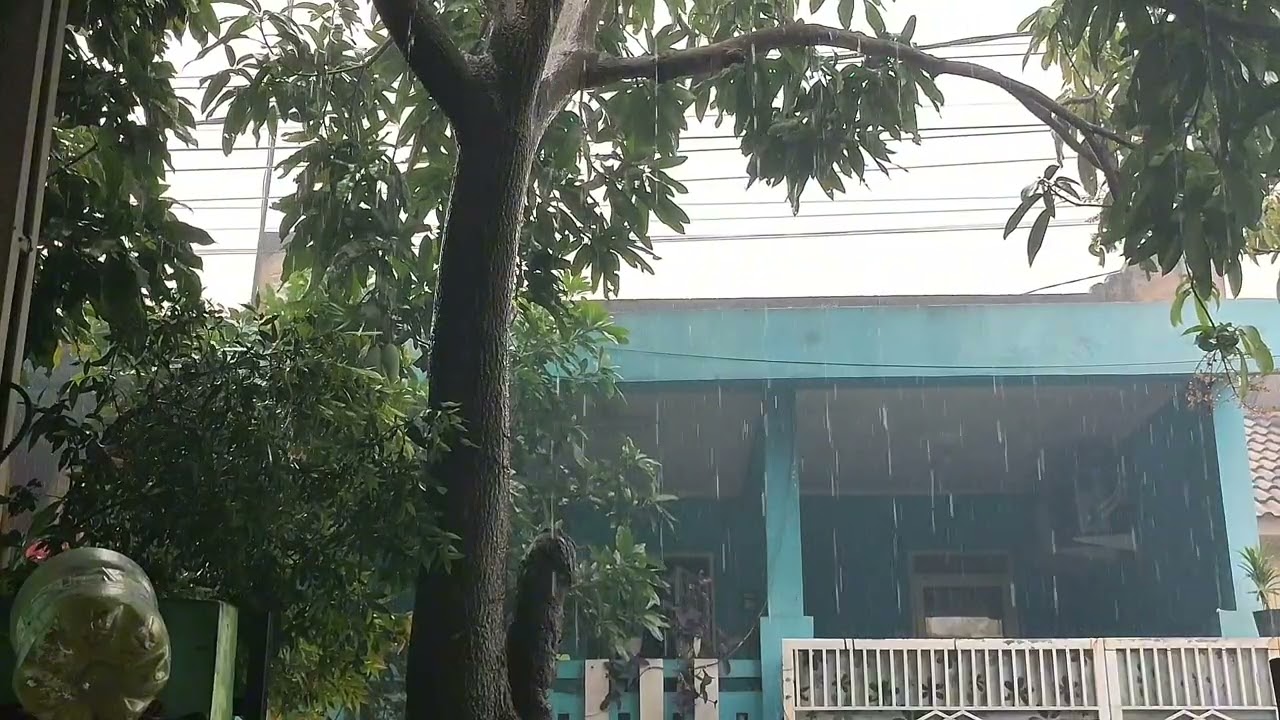 Heavy rain and Thunderstorm Sounds For Sleeping - real Thunderstorm Sounds For Deep, Relax, sleep