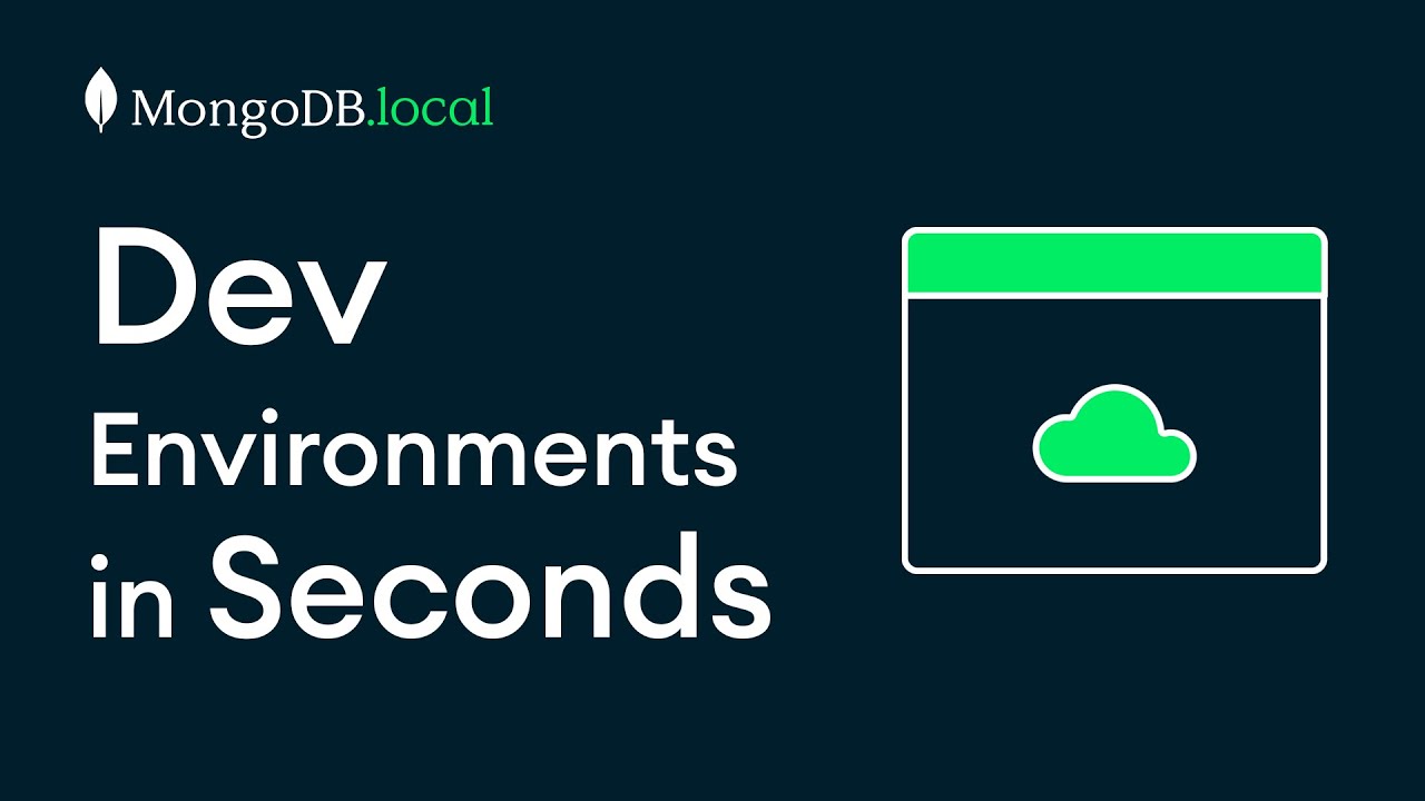 Run MongoDB Locally with Atlas CLI and Docker | .local London 2024