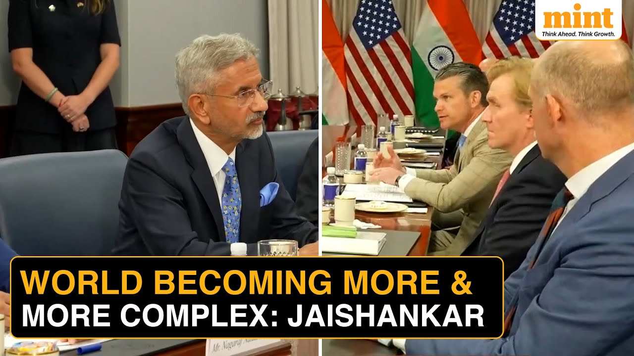 What Jaishankar Told Pete Hegseth During Meeting At US Pentagon: 'I Am Here Because...'