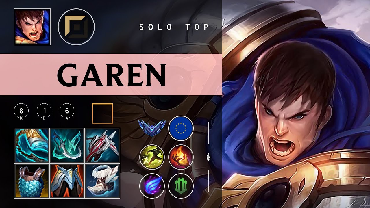 Garen Top vs Vayne - EUW Diamond Patch 26.02