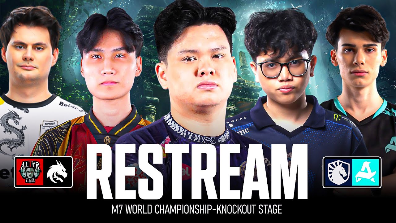 RORA TR VS TLPH RESTREAM M7 KNOCKOUT STAGE DAY 4
