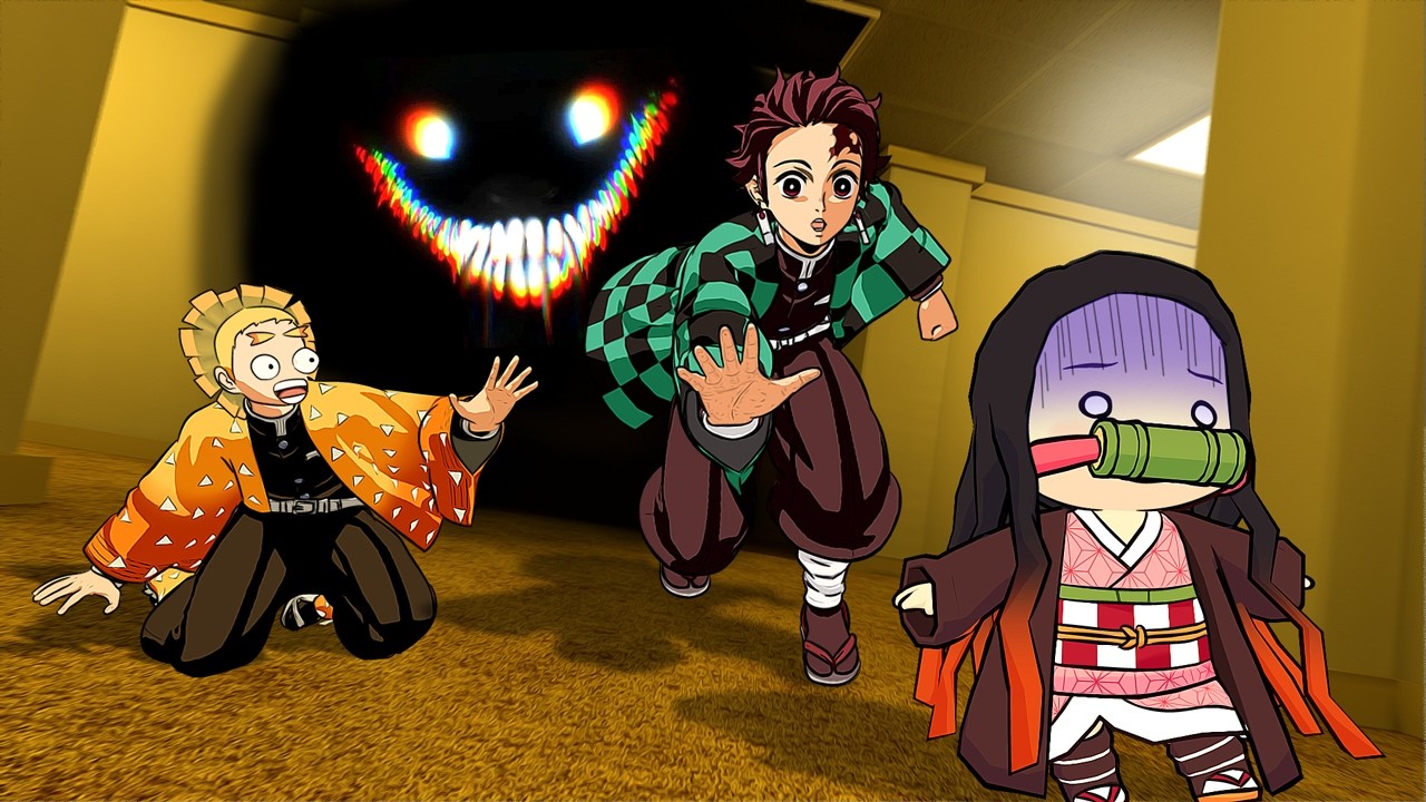 Demon Slayer Backrooms! (demon slayer vr)