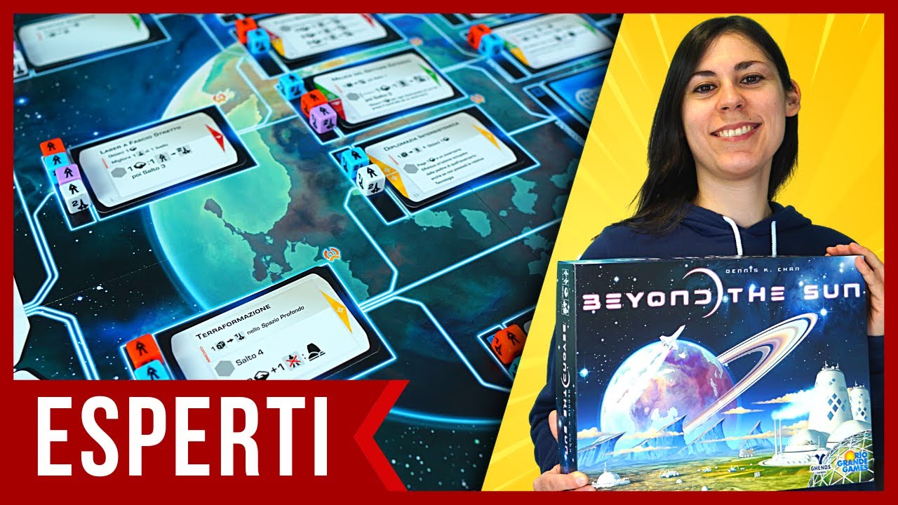 BEYOND THE SUN - Gioco da Tavolo di Sviluppo Tecnologie Spaziali - Tutorial 165