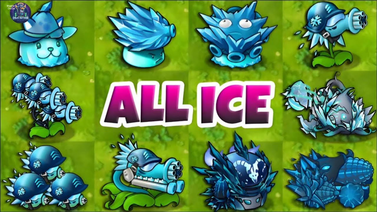 All Ice Fusion Plants Vs Obsidian Giant Zombies - Who Will Win? PvZ Fusion Challenge