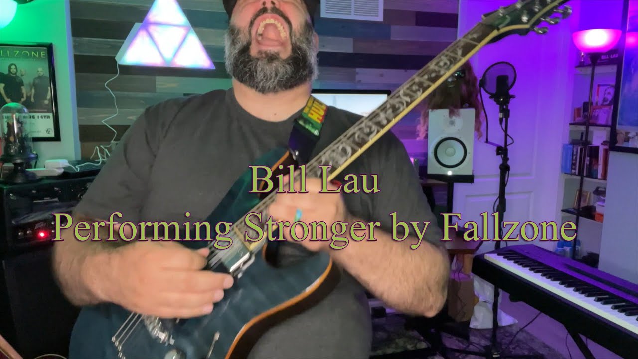 Performing Stronger from my band Fallzone