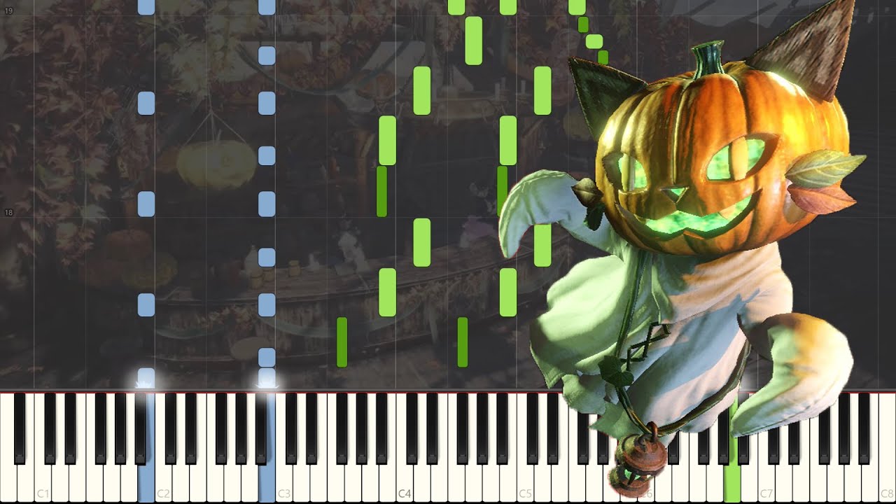 Autumn Festival - Monster Hunter World (Piano sheet music/MIDI) (Synthesia)
