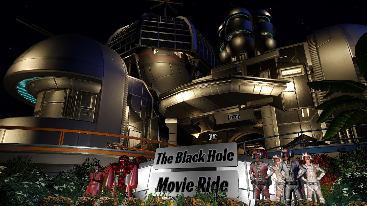 The Black Hole Movie Ride - Planet Coaster