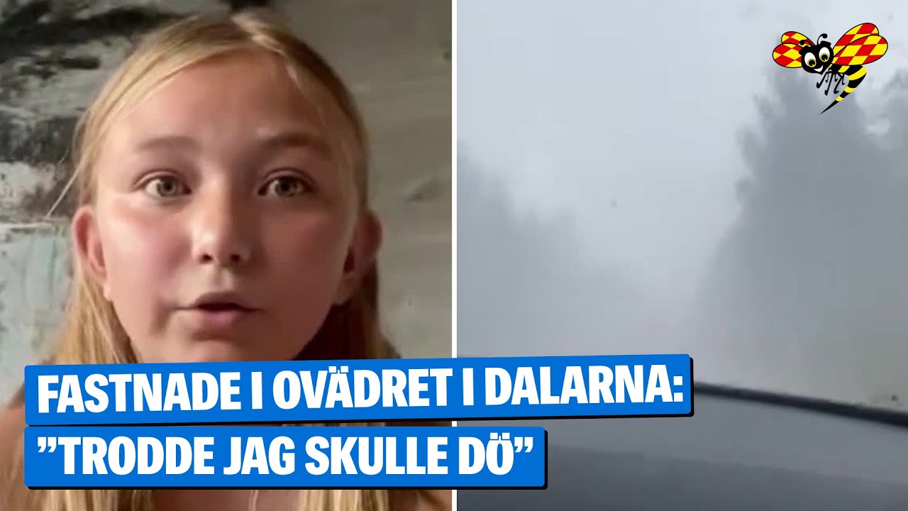 12-åriga Wildas panik i tromben: ”Skakade”