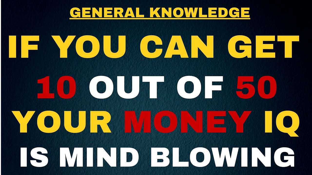 Only Smart Minds Pass This Ultimate Business & Money Quiz 💸