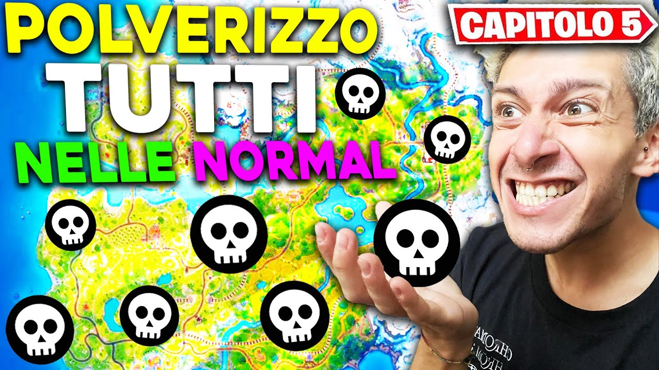 TORNO nelle NORMAL e POLVERIZZO TUTTI nel CAPITOLO 5 di FORTNITE !!