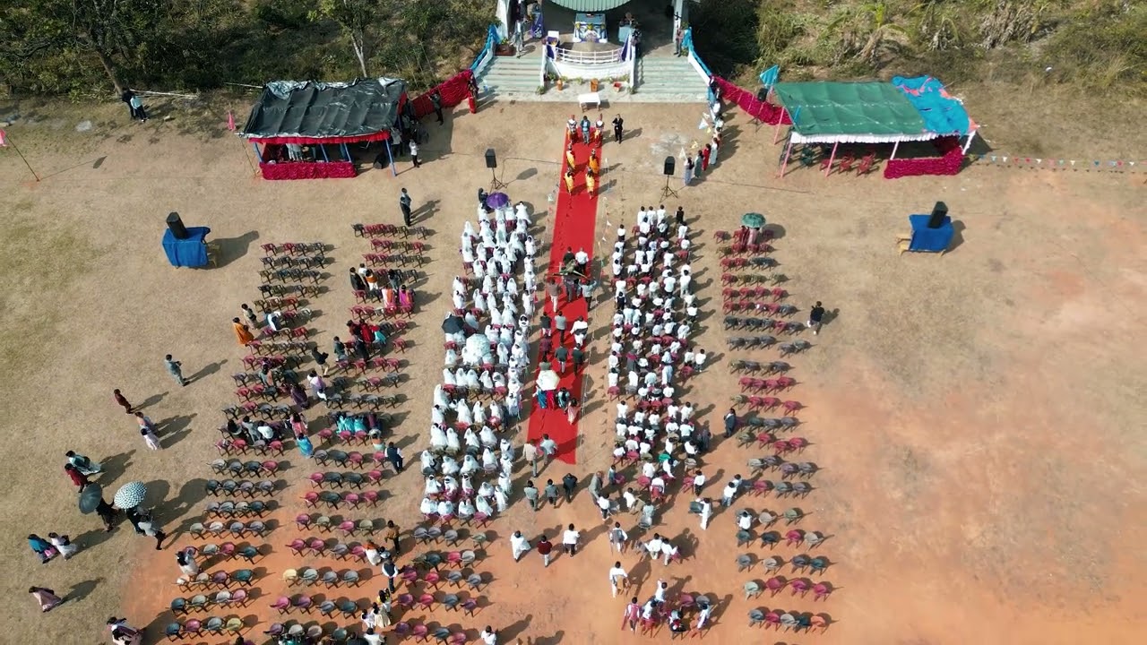 Ka Jingleit aiti ka SACYM ia u Convention Cross||Mawlasnai Parish||