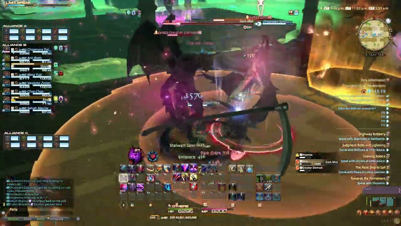 my first main tanking in the labrynth of ancients