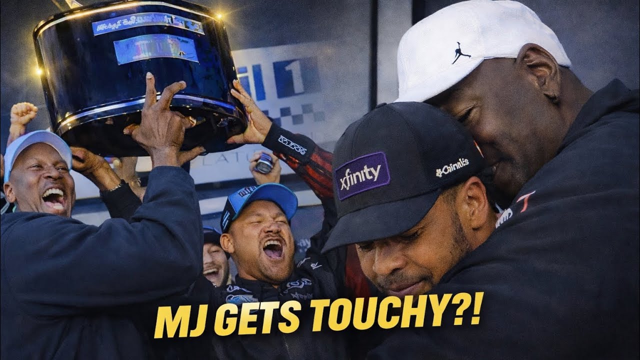 Michael Jordan Goes Wild At Daytona 500. Fans React To Crazy Celebration Moment With Boy. 