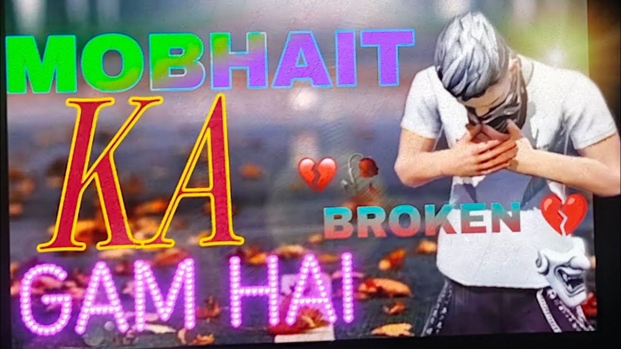 MOHABAAT KA GAM HAI MILE JITNA KAM HAI ll FREE FIRE SAD SONG 🥀🌹ll SLOWED AND REVERB ll LOFI SONG ll 