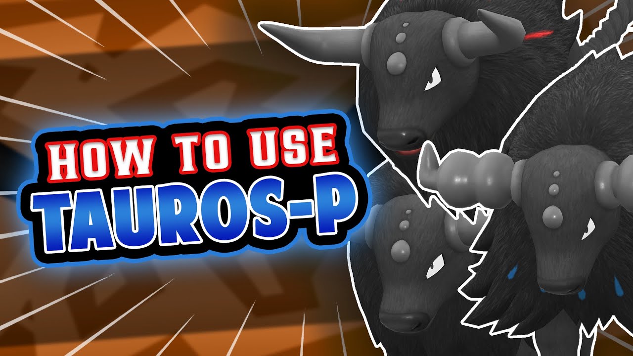 How to Use PALDEA TAUROS! Competitive Pokemon Paldea Tauros Moveset Guide