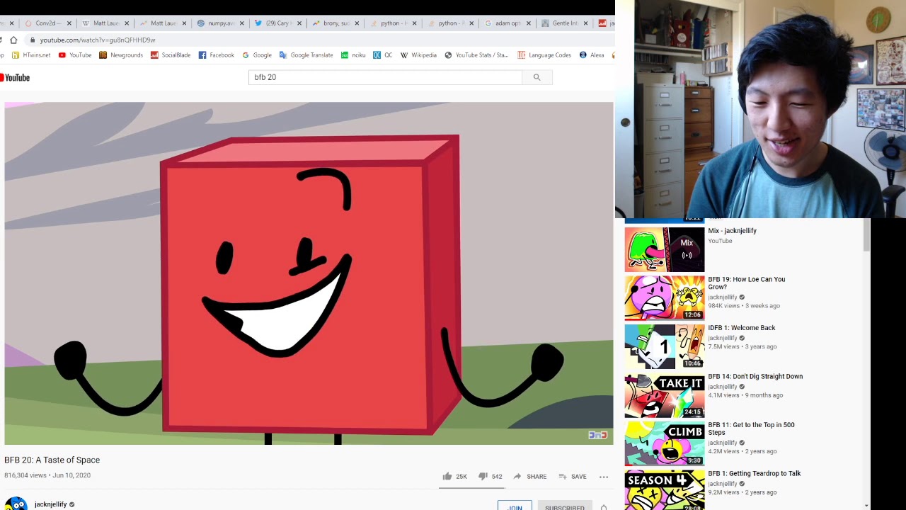 CARY REACTS TO BFB 20