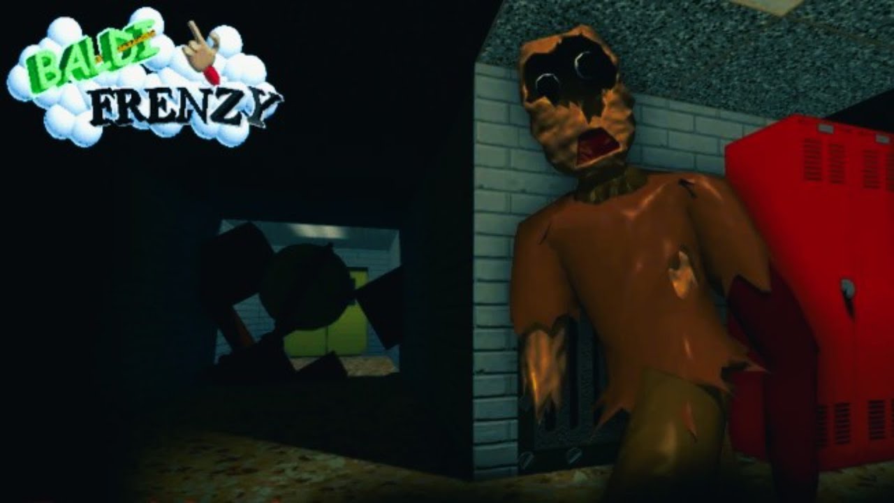INCREIBLE JUEGO DE BALDI EN ROBLOX - BALDI FRENZY